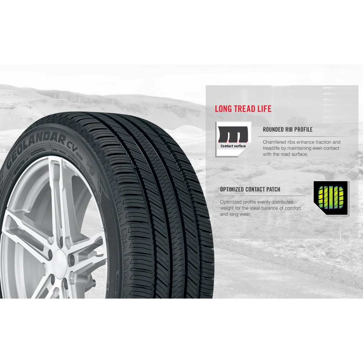 Yokohama GEOLANDAR CV G058 | All-Season Tire - Image 6