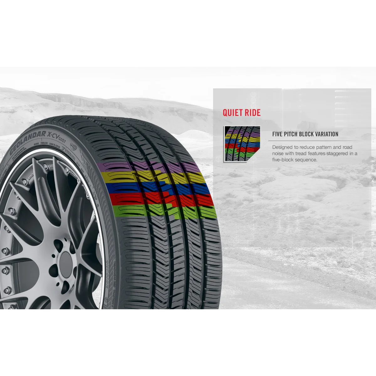 Yokohama GEOLANDAR X-CV G057 | All-Season Tire - Image 6
