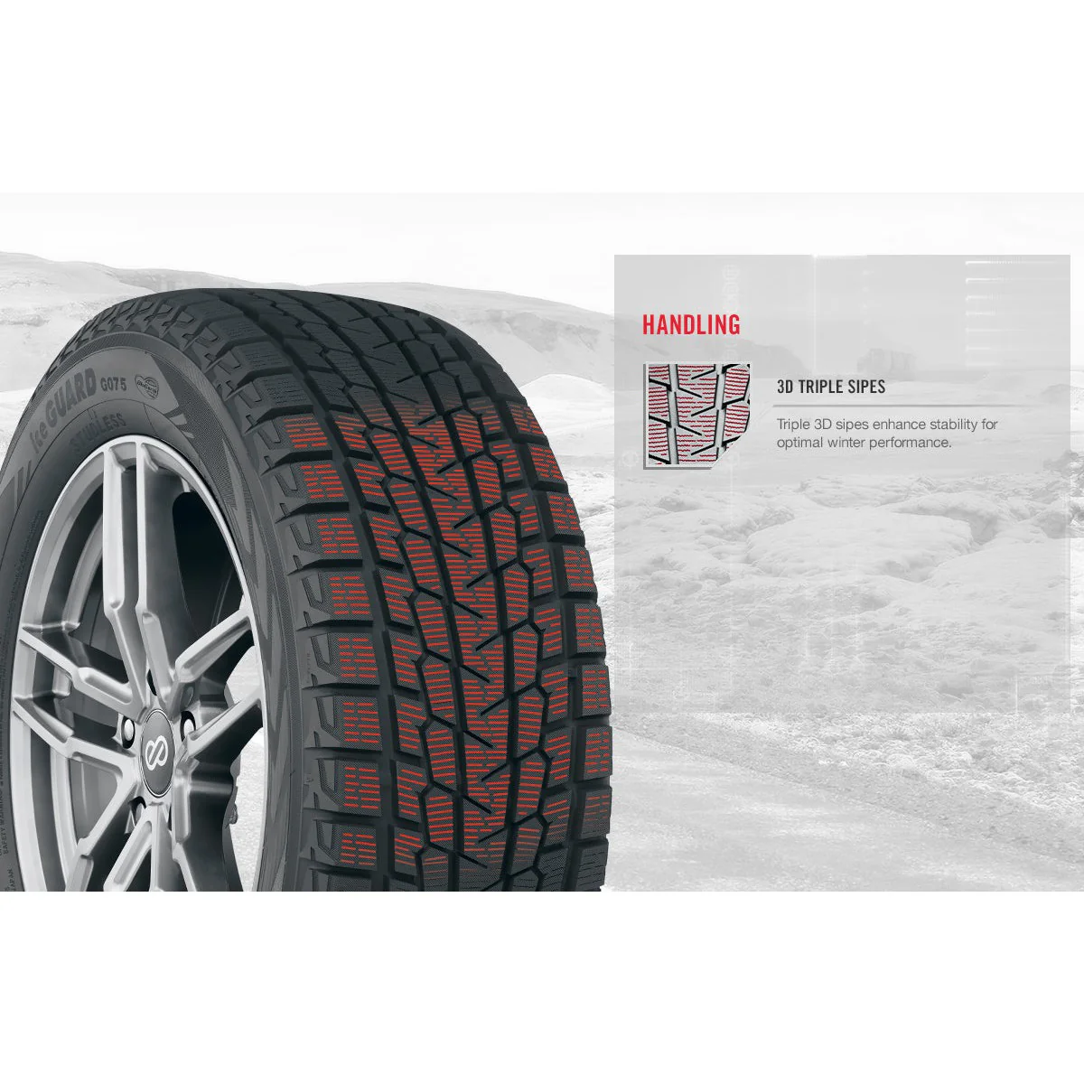 Yokohama iceGUARD G075 | Winter Tire - Image 4